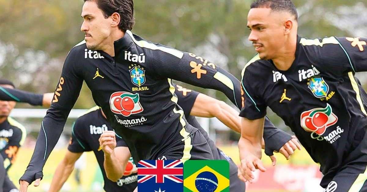 Brasil enfrenta Austrália em amistoso com transmissão na